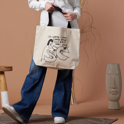 Sorry I Can't Tote Bag