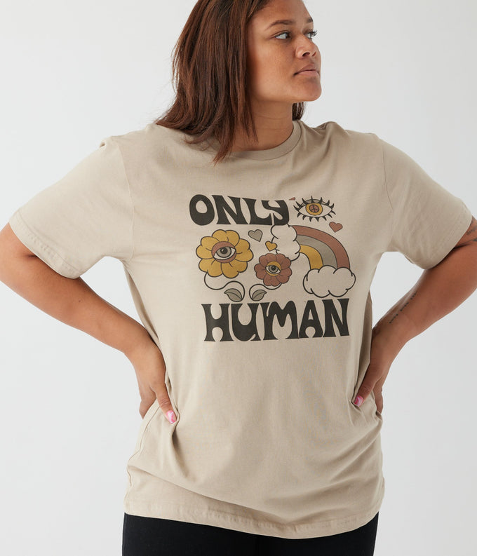 Only Human Tee