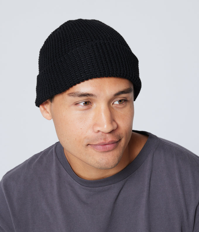 Waffle-Knit SUPPLY KNOWN Recycled Beanie –