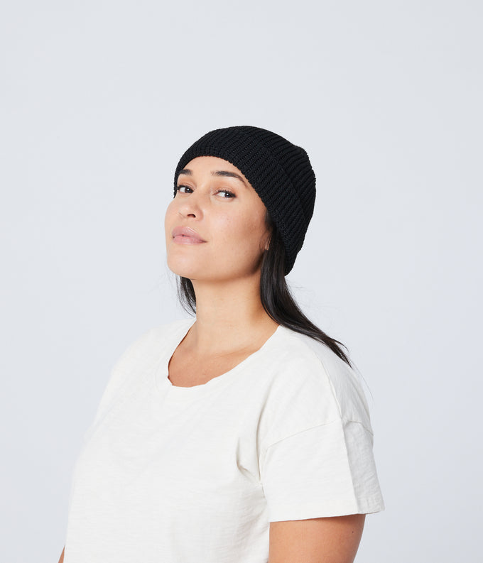 – SUPPLY Waffle-Knit Recycled Beanie KNOWN